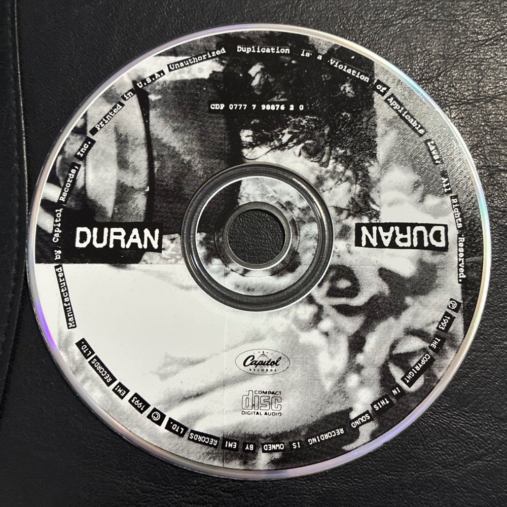 Duran Duran The Wedding Album 1993 CD Disc Only CDP 0777 7 98876 2 0